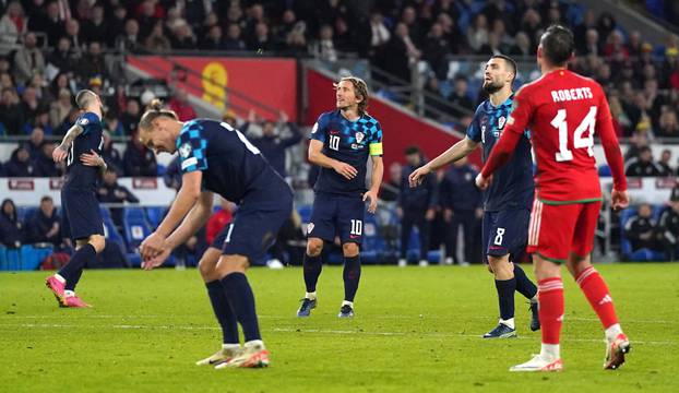 Cardiff: Utakmica skupine D kvalifikacija za UEFA Euro 2024, Wales - Hrvatska 