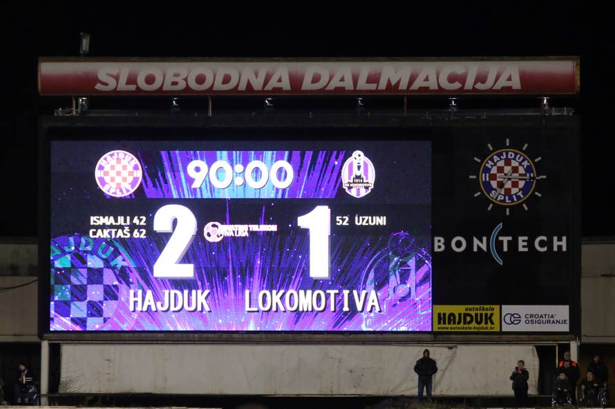 Split: Hajduk i Lokomotiva u 20. kolu HT Prve lige
