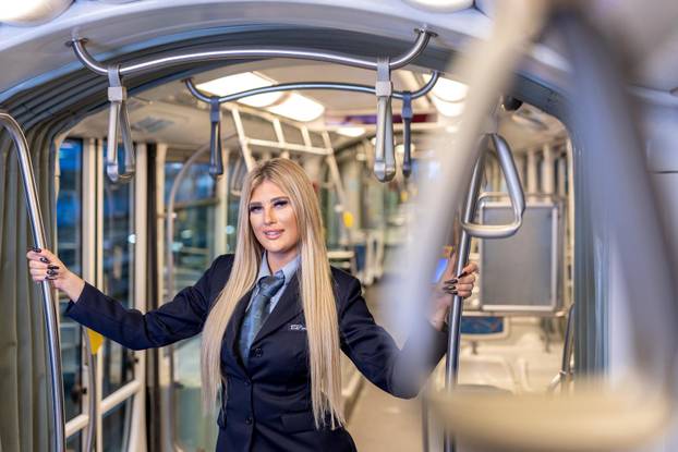 Zagreb: Iva Pandžić, 
vozačica tramvaja