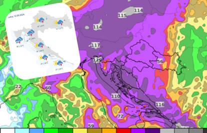 Obilne oborine, drastičan pad temperature,  prijete i poplave: U Hrvatsku stiže ciklona Boris!