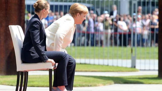 Chancellor Merkel meets Danish Prime Minister