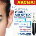 Akcija u optikama: uz 2 kutije leća, maskara na poklon!  