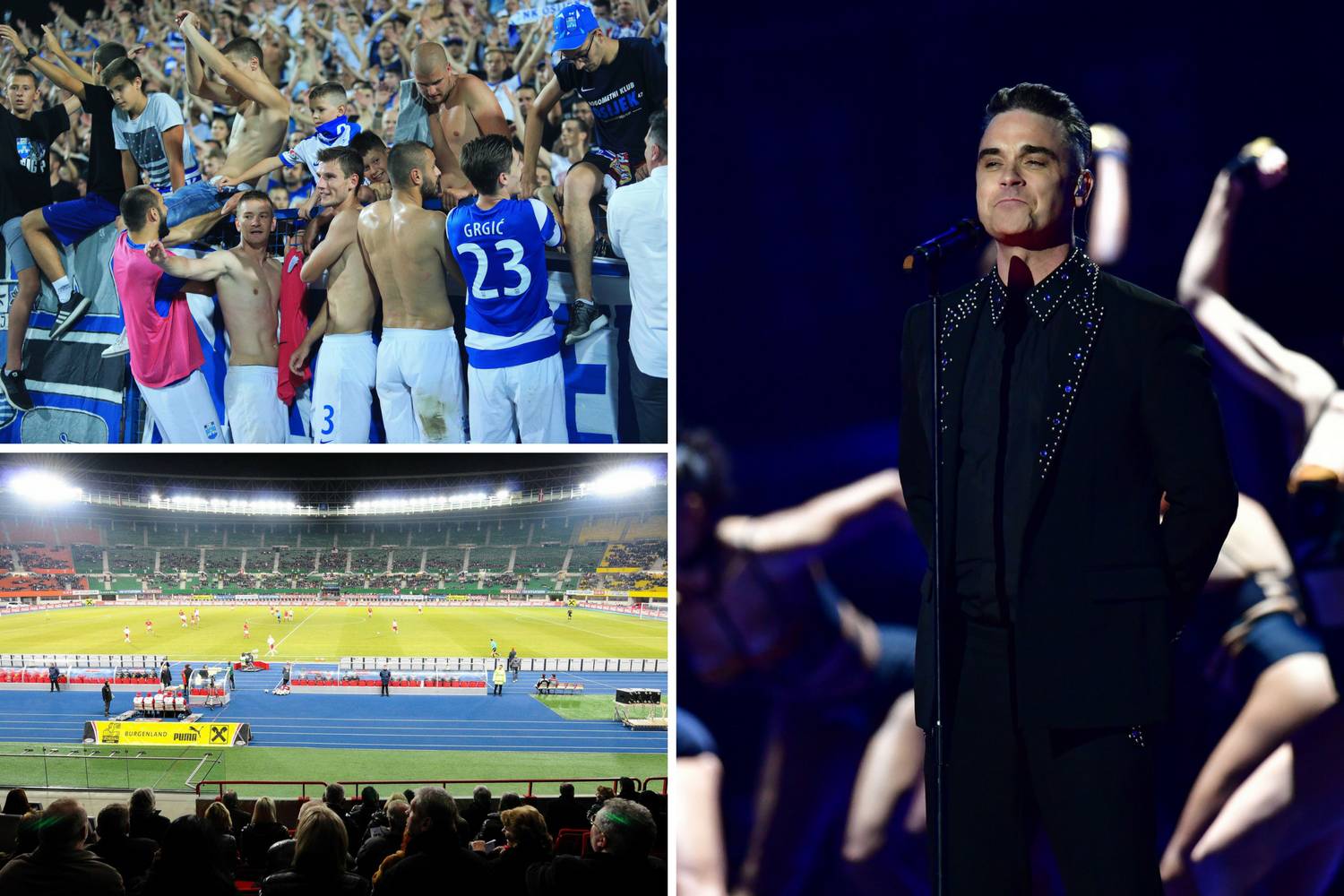 Robbie Williams 'tjera' Osijek s Ernst-Happela: Gdje je uzvrat?