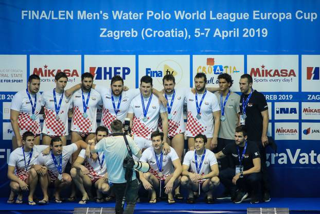 Zagreb: Dodjela medalja i pehara 2. LEN Europa kupa