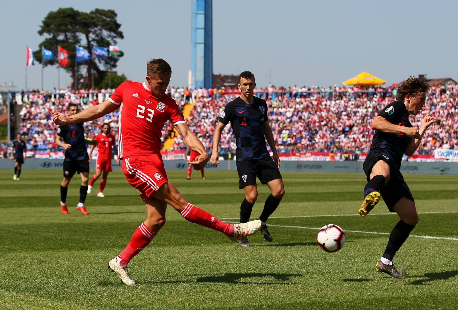 Euro 2020 Qualifier - Group E - Croatia v Wales