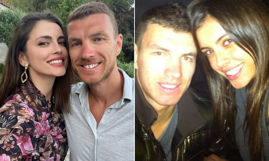 Amra i Edin Džeko proslavili 11. godišnjicu veze i podijelili niz dosad neviđenih starih fotki