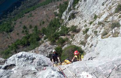 Akcija: GSS-ovci su spasili pastira iz kanjona Cetine