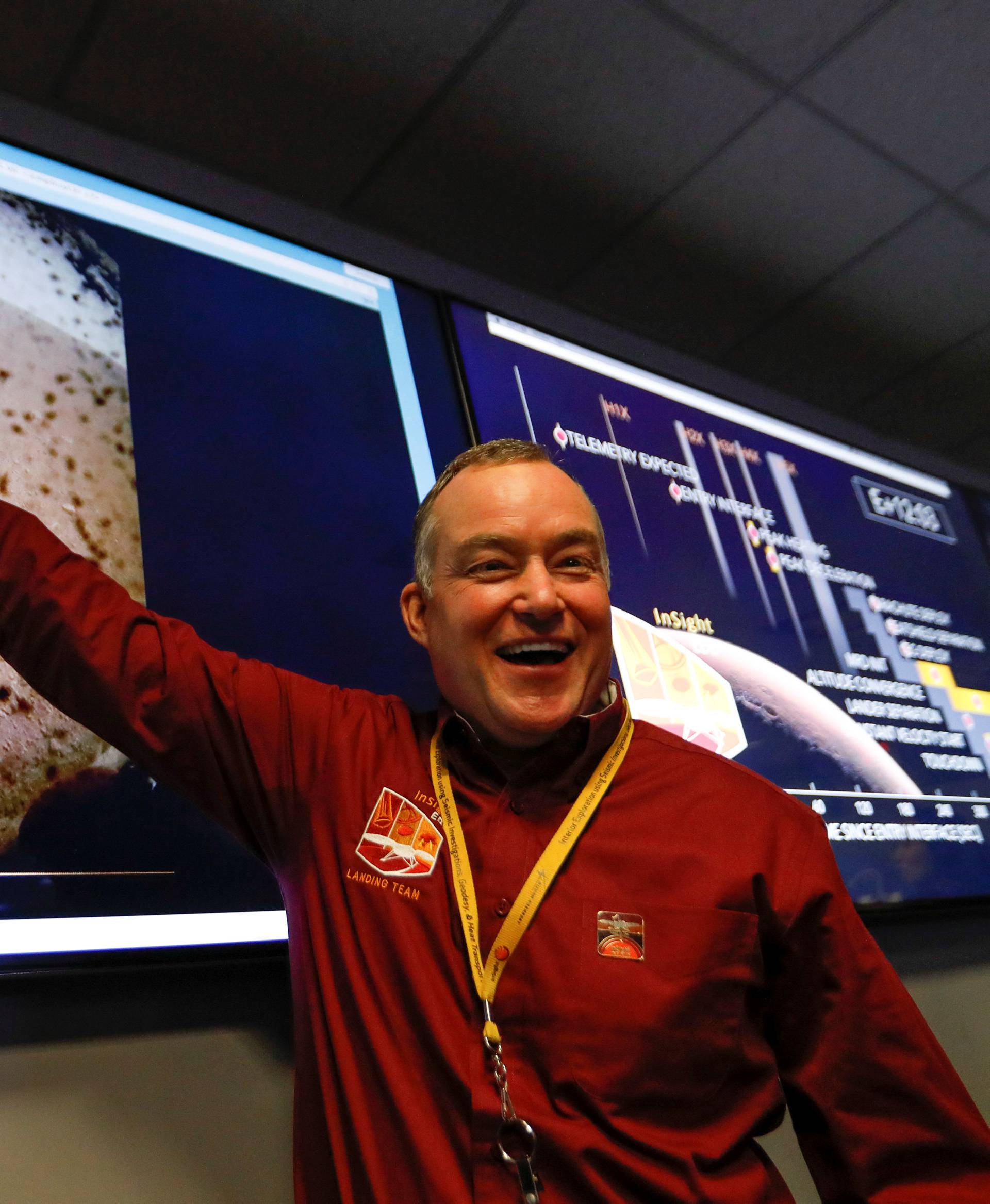 NASA's InSight spacecraft lands of surface of Mars