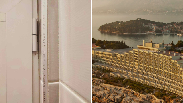 Jeziva poruka na vratima hotela u Dubrovniku: 'Samo mrtav Hrvat može biti dobar Hrvat'
