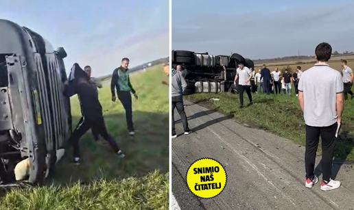 VIDEO Pogledajte kako su hrabri rukometaši razbili staklo i izvukli unesrećenog vozača