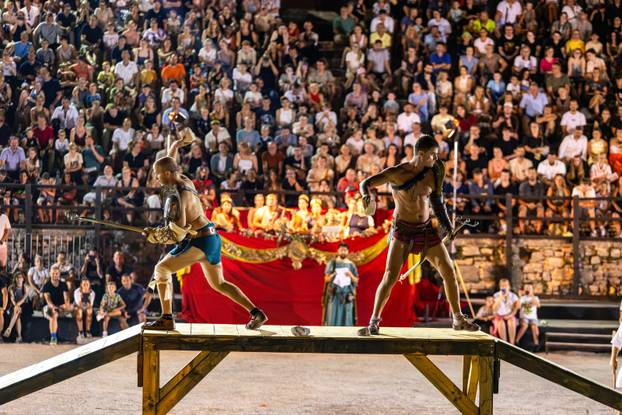 Borbe gladijatora u pulskoj Areni