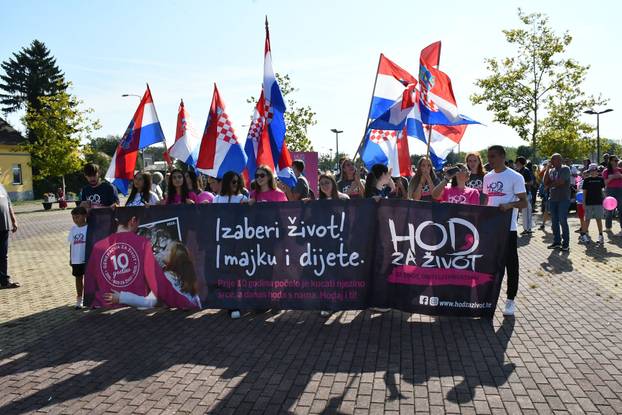 Pogledajte fotografije. U Sl. Brodu održan Hod za život