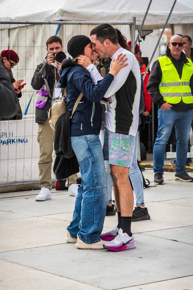 Na 25. Splitskom maratonu dogodila se prosidba