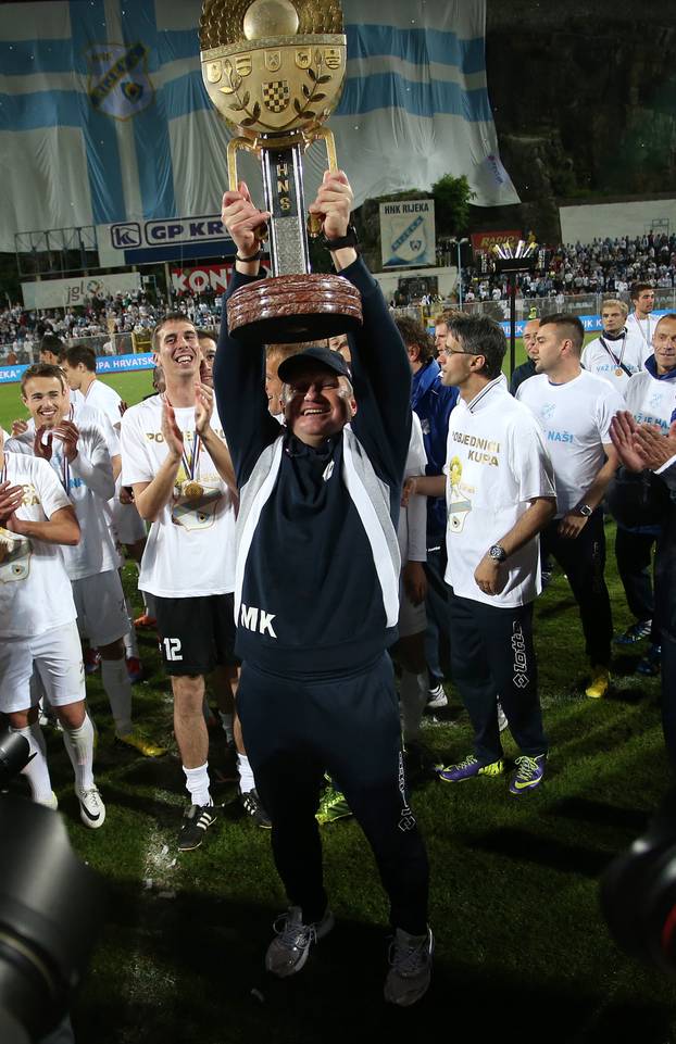 Na današnji dan 2014., Rijeka osvojila Hrvatski nogometni kup