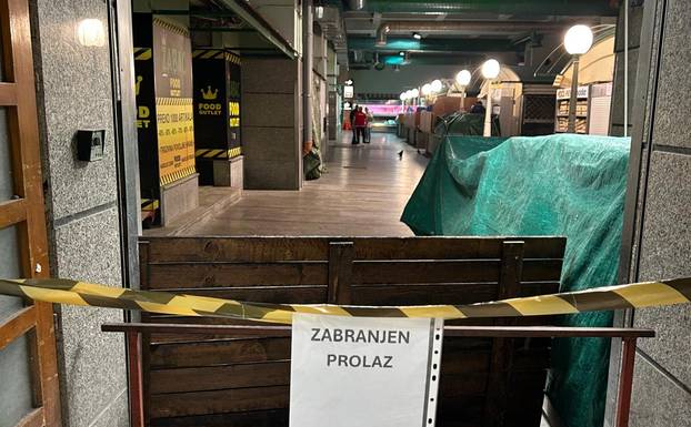 Dio Dolca i dalje zatvoren zbog odloma dijela stropa: 'Statičar nije htio potpisati da je sigurno'