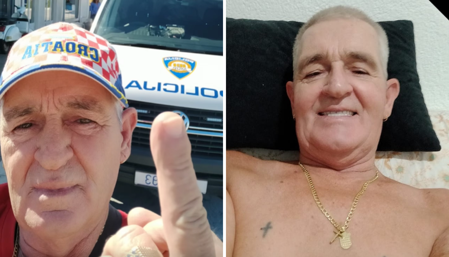 Jezivo! Je li ovo maska koju je koristio pljačkaš banke u Splitu? Evo što je ranije objavio na netu