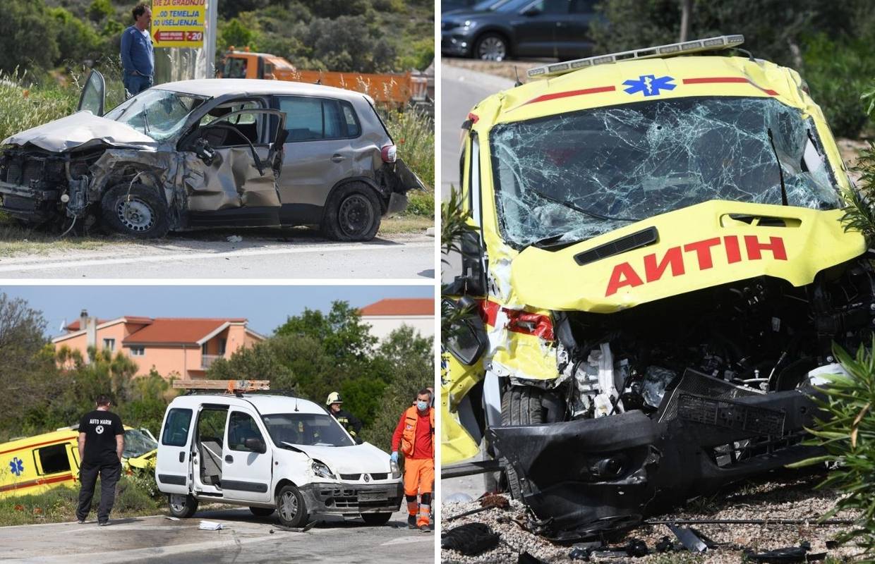 Četvero ozlijeđenih u sudaru Hitne pomoći i auta u Šibeniku