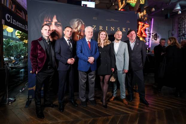 Zagreb: Premijera dugometražnog igrano-dokumentarnog filma "Zrinski"