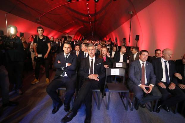 Rijeka: Premijer Andrej Plenković na svečanom puštanju u rad tunela Učka