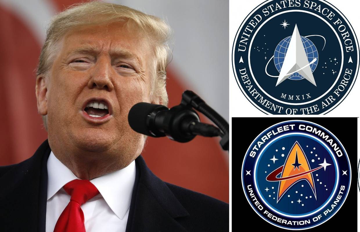 Trump ukrao znak Zvjezdanih staza? Oglasio se i Pentagon
