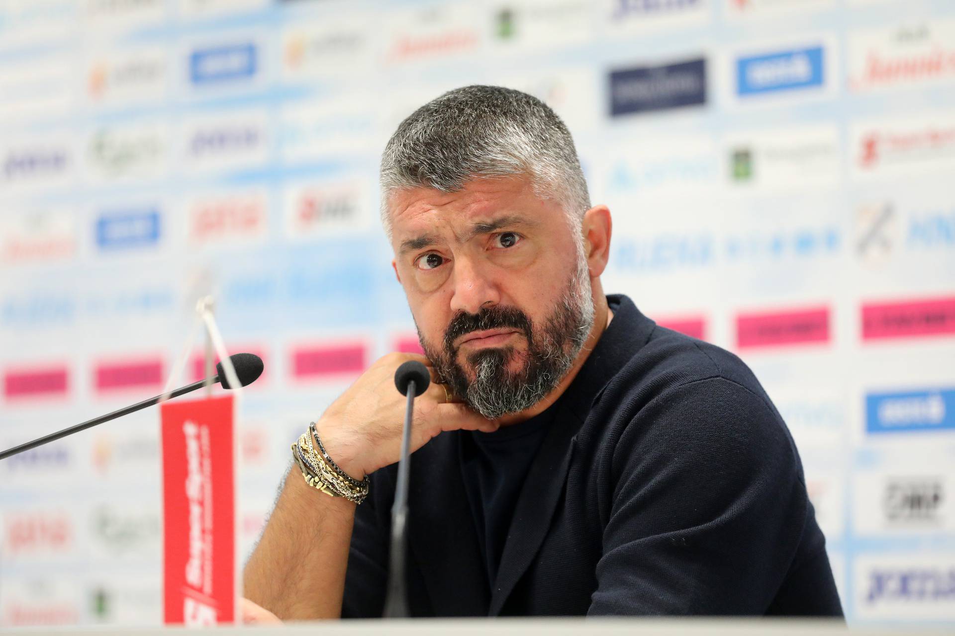 Rijeka: Konferencija trenera Gennara Gattusa nakon utakmice