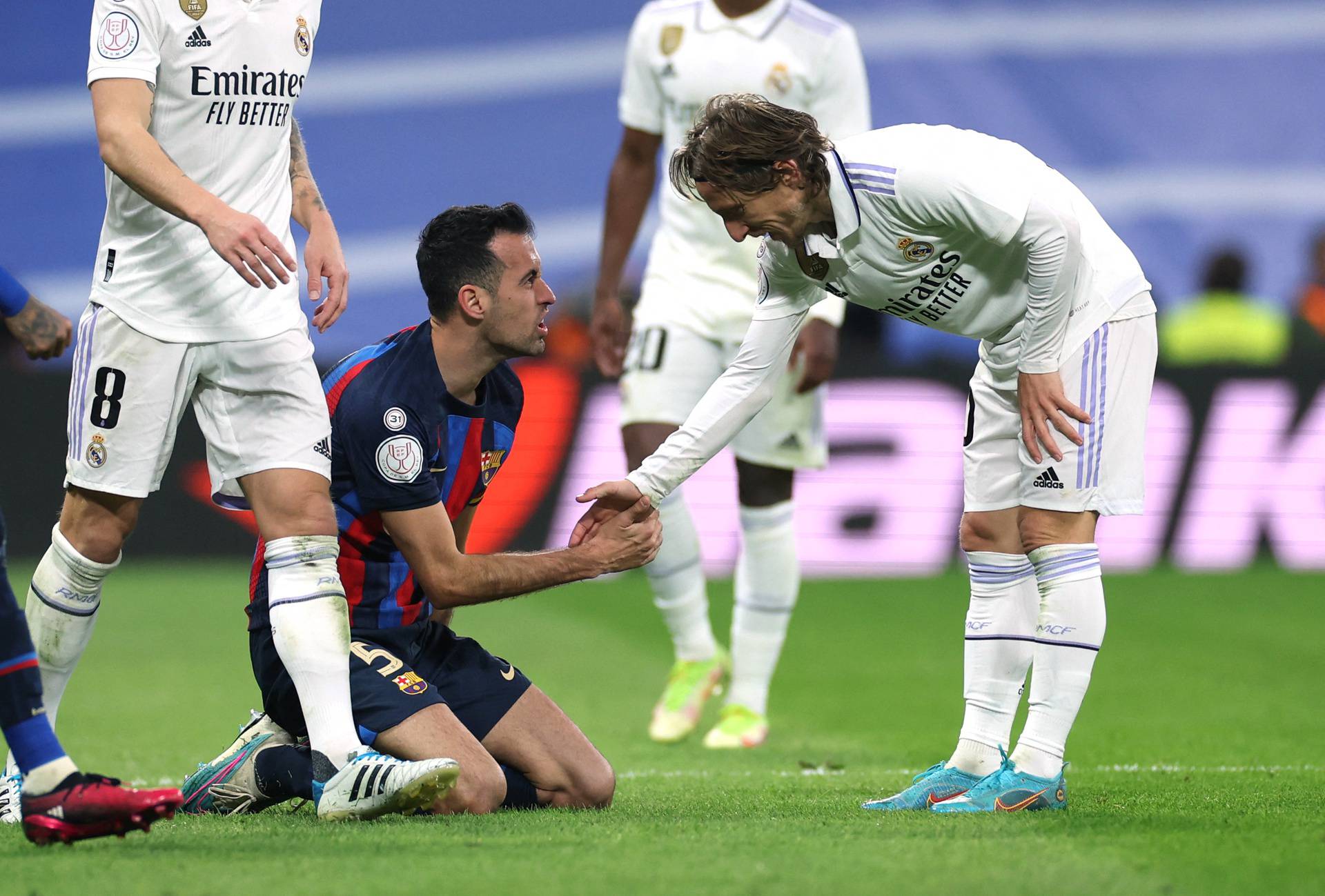 Copa del Rey - Semi Final - First Leg - Real Madrid v FC Barcelona