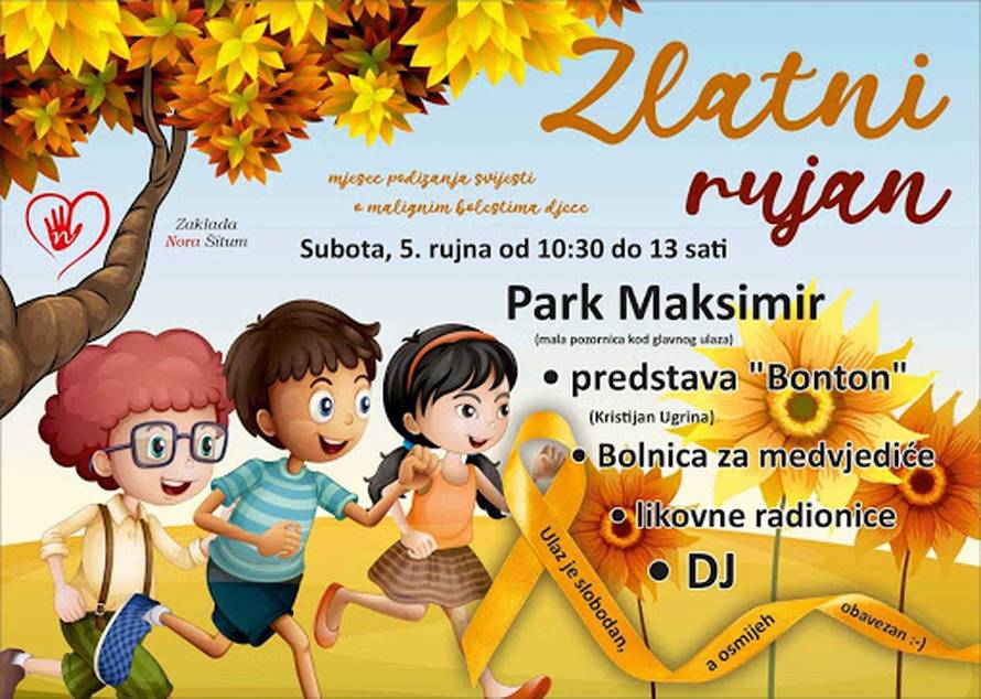 Zaklada Nora Šitum organizira manifestaciju za djecu u subotu