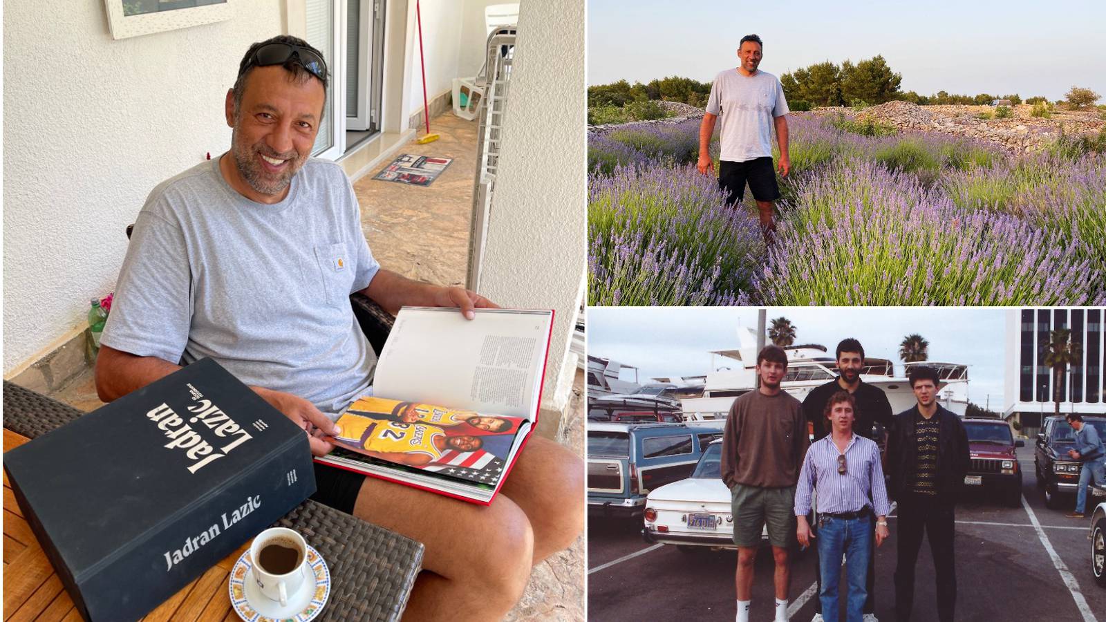 Vlade Divac došao na Hvar kod fotografa Lazića: Bivši košarkaš uživao je u poljima lavande...