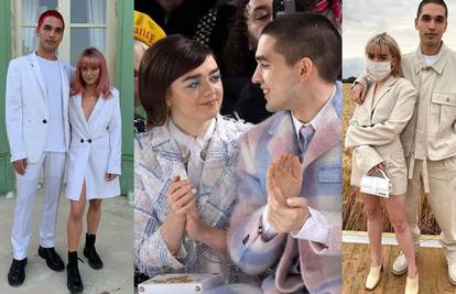 Baš su stylish: Maisie Williams i Reuben Selby nose slične odjevne kombinacije i boje