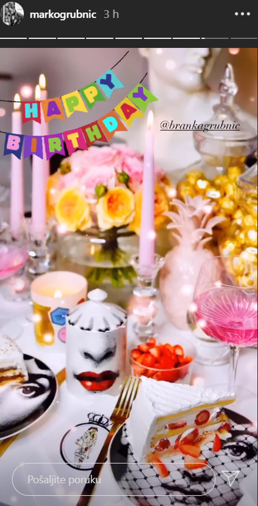 Mama Grubnić slavi rođendan: 'Ponosan sam što sam tvoj sin'