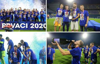 Nebo se plavi, bijeli se Zagreb grad: Dinamo slavi 21. naslov!