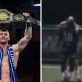 UHI&Cacute;EN MARKO MARTINJAK Hrvatski borac glavom u glavu nokautirao &ccaron;ovjeka na turniru!