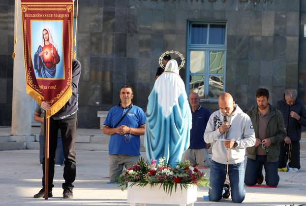 Sibenik: Molitva muške krunice prve subote u mjesecu