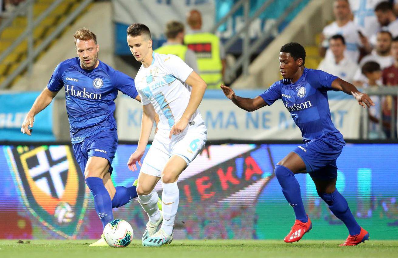 Uzvratna utakmica doigravanja za ulazak u Europsku ligu između Rijeke i Genta