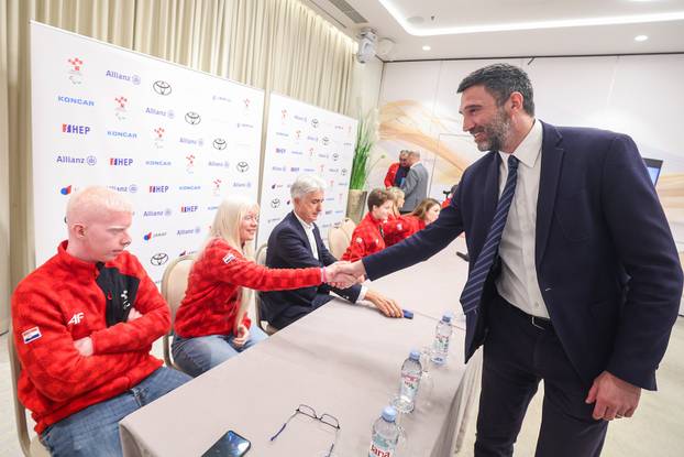 Zagreb: Konferencija za medije hrvatske paraolimpijske reprezentacije uo&ccaron;i odlaska na Zimske paraolimpijske igre