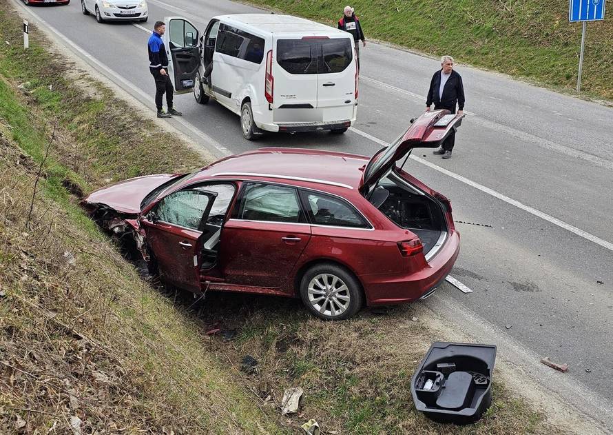 Dva auta i kombi sudarili su se kraj Koprivnice, više ozlijeđenih