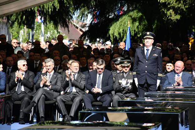 Okučani:  Obilježavanje 31. obljetnice vojno-redarstvene operacije "Bljesak"