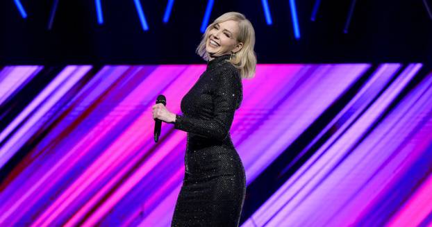 Zagreb: Nastup Jelene Rozge na dodjeli medijske nagrade "Večernjakova ruža"