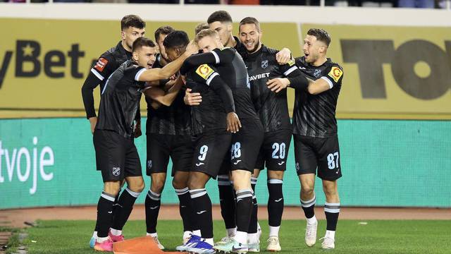 Split: Hajduk i Rijeka susreli se u utakmici 20. kola HNL-a