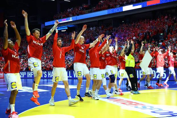 IHF Handball World Championships 2025 - Preliminary Round - Group B - Denmark v Italy