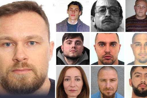 FOTO NAJGORI OD NAJGORIH Ovo su najtra&zcaron;eniji kriminalci u Europi: Na listi su i dva Hrvata