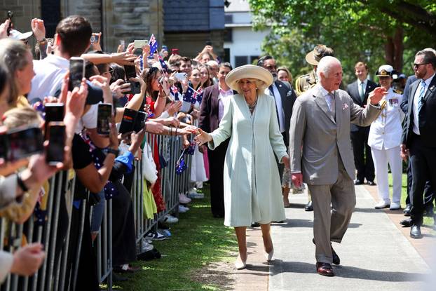 Britain's King Charles and Queen Camilla visit Australia