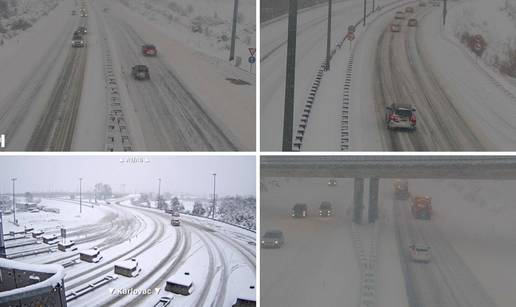 FOTO Snijeg ne prestaje padati, sve se zabijelilo! Autoceste su zatrpane, pogledajte situaciju...