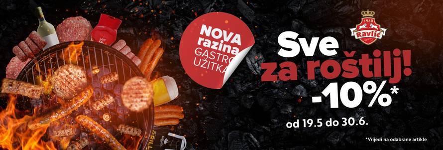 Nova receptura grilla za novu razinu gastro užitka