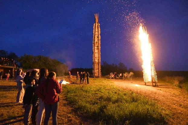 Popovec Kalnički: Paljenje najveće vuzmice u potkalničkim mjestima