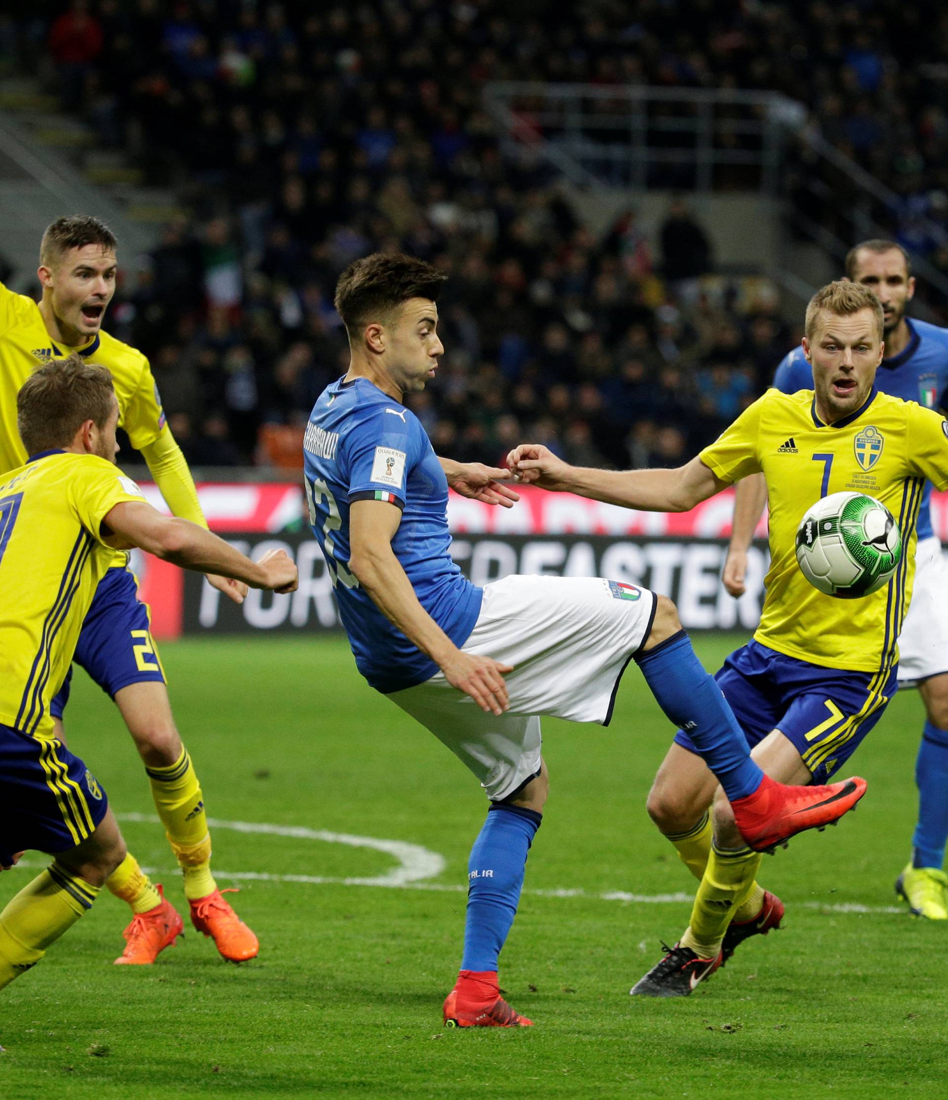 2018 World Cup Qualifications - Europe - Italy vs Sweden