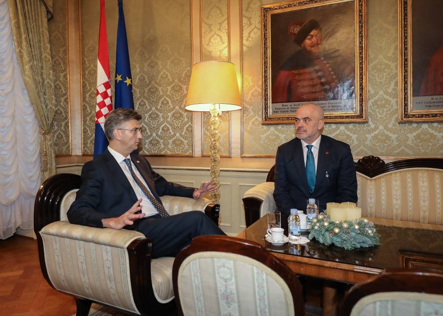 Plenković i Rama potpisali su Deklaraciju o partnerstvu