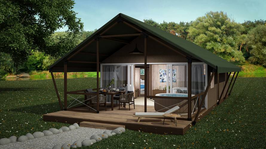 Budite spremni za sezonu – kupite povoljnije glamping šatore i drvene kućice
