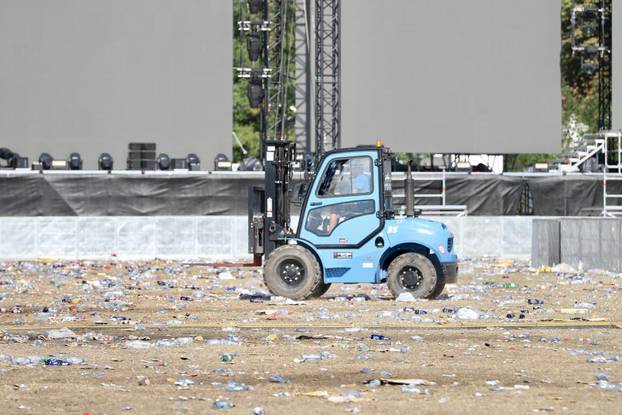 Jutro nakon koncerta Marka Perkovića Thompsona na sinjskom hipodromu