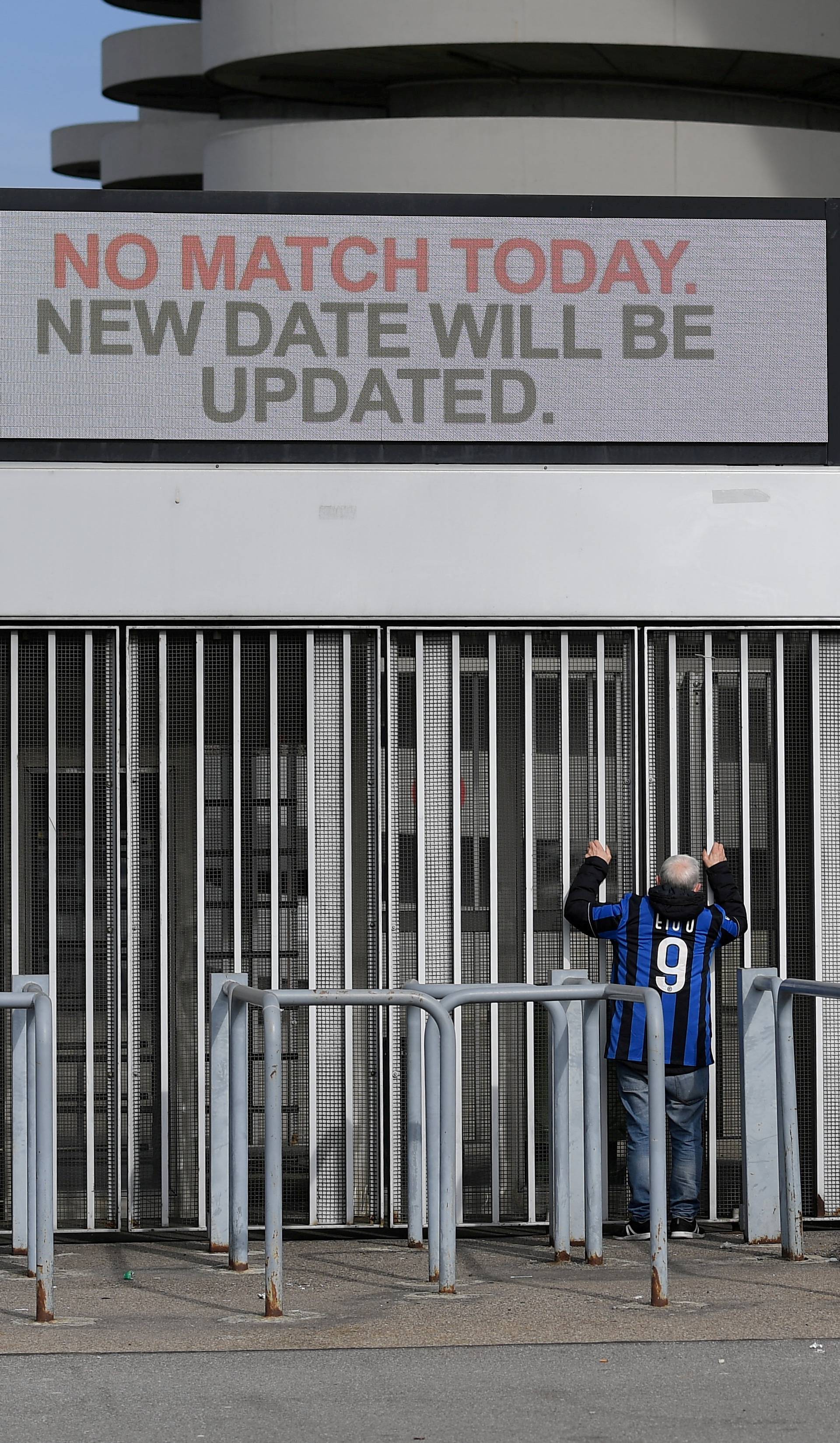 Korona virus zatvara stadione: Inter će izgubiti milijune eura!
